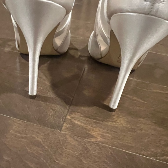 Wedding/bridal Evening heels with mesh - Picture 6 of 7